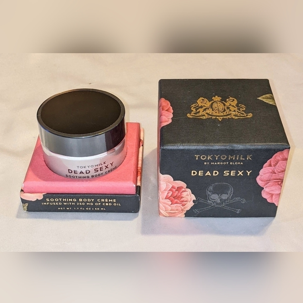 NEW Tokyomilk Dead Sexy Soothing Body Crème 1.7 Fl Oz Sold Out VERY HARD TO FIND